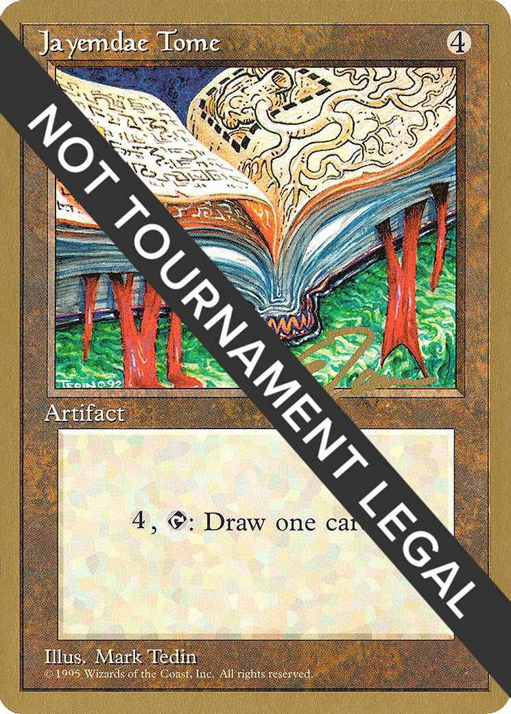 Image for Jayemdae Tome - 1996 Eric Tam (4ED) (World Championship Decks) - Magic: The Gathering
