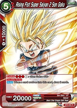 Image for Rising Fist Super Saiyan 2 Son Goku (Cross Worlds) (BT3-004) - Dragon Ball Super: Masters