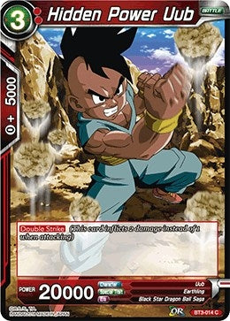 Image for Hidden Power Uub (Cross Worlds) (BT3-014) - Dragon Ball Super: Masters