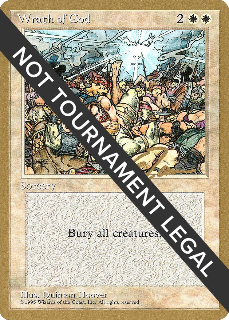 Image for Wrath of God - 1996 Eric Tam (4ED) (World Championship Decks) - Magic: The Gathering