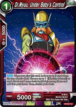 Image for Dr.Myuu, Under Baby's Control (Cross Worlds) (BT3-017) - Dragon Ball Super: Masters