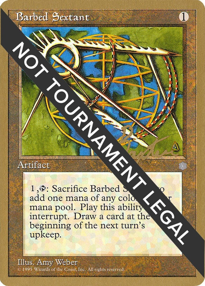 Image for Barbed Sextant - 1996 George Baxter (ICE) (World Championship Decks) - Magic: The Gathering