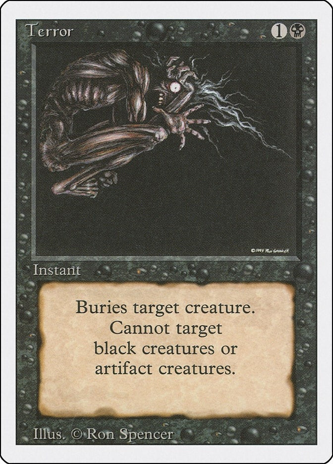 Image for Terror (Revised Edition) - Magic: The Gathering
