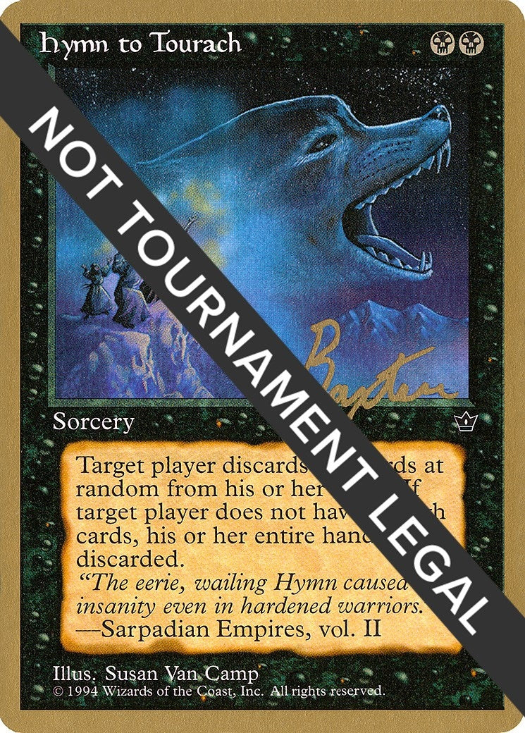 Image for Hymn to Tourach (Wolf) - 1996 George Baxter (FEM) (World Championship Decks) - Magic: The Gathering