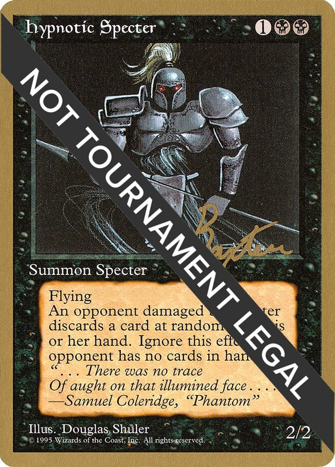 Image for Hypnotic Specter - 1996 George Baxter (4ED) (World Championship Decks) - Magic: The Gathering