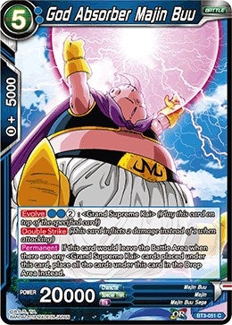 Image for God Absorber Majin Buu (Cross Worlds) (BT3-051) - Dragon Ball Super: Masters