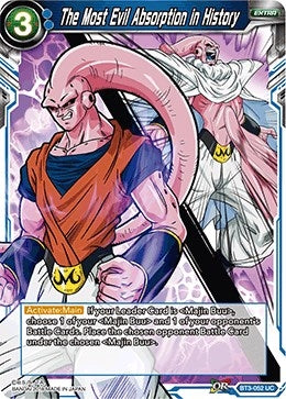 Image for The Most Evil Absorption in History (Cross Worlds) (BT3-052) - Dragon Ball Super: Masters
