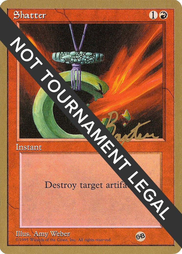 Image for Shatter - 1996 George Baxter (4ED) (SB) (World Championship Decks) - Magic: The Gathering