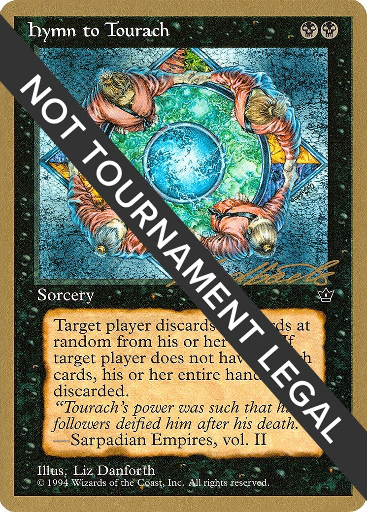 Image for Hymn to Tourach (Circle) - 1996 Leon Lindback (FEM) (World Championship Decks) - Magic: The Gathering