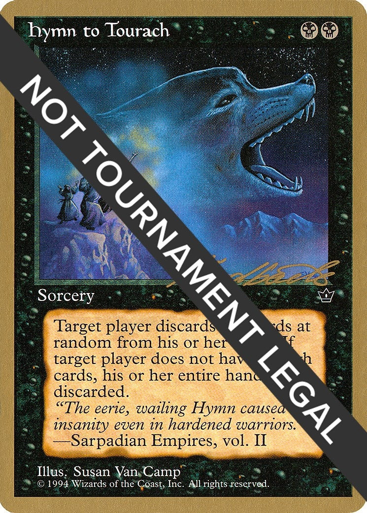 Image for Hymn to Tourach (Wolf) - 1996 Leon Lindback (FEM) (World Championship Decks) - Magic: The Gathering