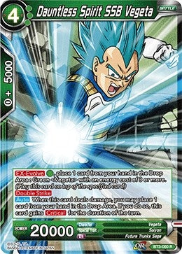 Image for Dauntless Spirit SSB Vegeta (Cross Worlds) (BT3-060) - Dragon Ball Super: Masters