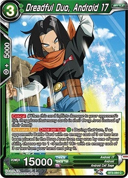 Image for Dreadful Duo, Android 17 (Cross Worlds) (BT3-064) - Dragon Ball Super: Masters