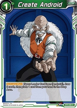 Image for Create Android (Cross Worlds) (BT3-080) - Dragon Ball Super: Masters