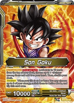 Image for Son Goku // Uncontrollable Great Ape Son Goku (Cross Worlds) (BT3-083) - Dragon Ball Super: Masters