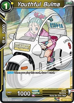 Image for Youthful Bulma (Cross Worlds) (BT3-095) - Dragon Ball Super: Masters
