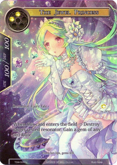 Image for The Jewel Princess (Full Art) (The Time Spinning Witch) (TSW-026) - Force of Will