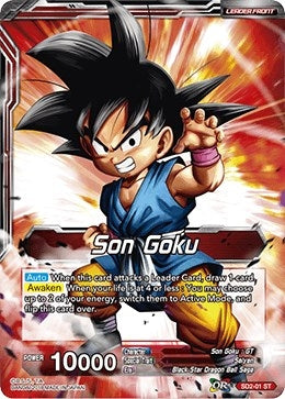 Image for Son Goku // Rising Spirit Super Saiyan Son Goku (Cross Worlds) (SD2-01) - Dragon Ball Super: Masters