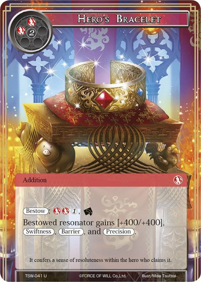 Image for Hero's Bracelet (The Time Spinning Witch) (TSW-041) - Force of Will
