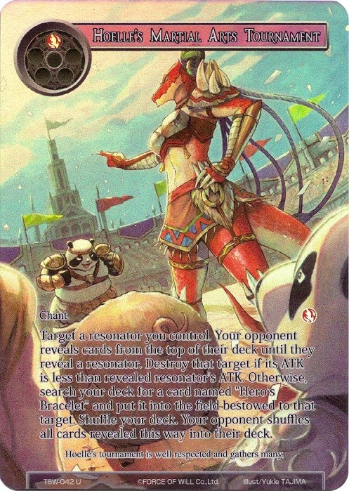 Image for Hoelle's Martial Arts Tournament (Full Art) (The Time Spinning Witch) (TSW-042) - Force of Will