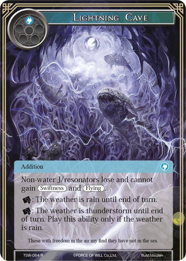 Image for Lightning Cave (The Time Spinning Witch) (TSW-064) - Force of Will