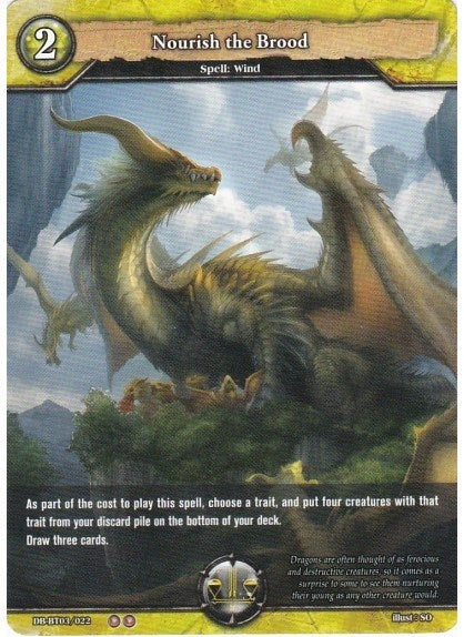 Image for Nourish the Brood (Gears of Apocalypse) (DB-BT03/022) - Dragoborne