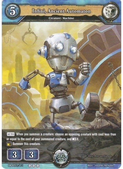 Image for Infini, Ancient Automaton (Gears of Apocalypse) (DB-BT03/051) - Dragoborne