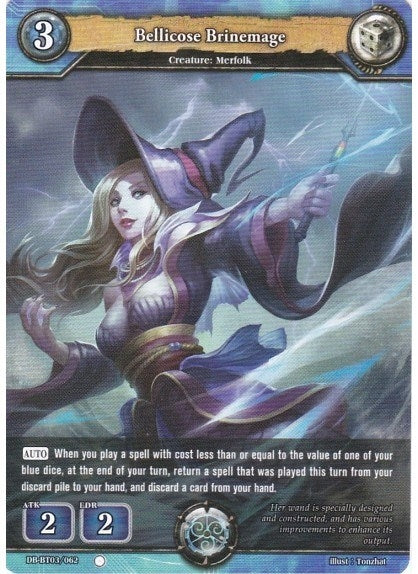Image for Bellicose Brinemage (Gears of Apocalypse) (DB-BT03/062) - Dragoborne