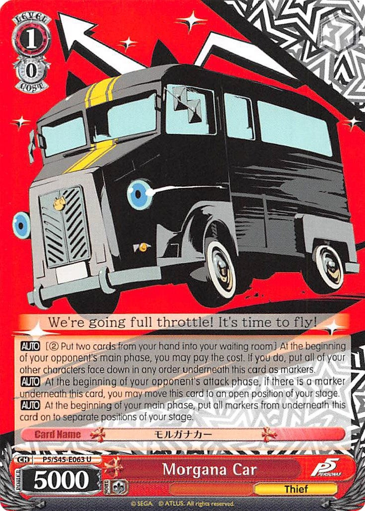 Image for Morgana Car (Persona 5) (P5/S45-E063 U) - Weiss Schwarz