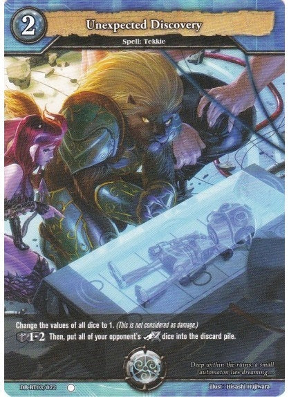 Image for Unexpected Discovery (Gears of Apocalypse) (DB-BT03/072) - Dragoborne