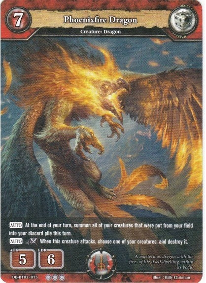 Image for Phoenixfire Dragon (Gears of Apocalypse) (DB-BT03/075) - Dragoborne
