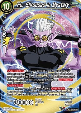 Image for Fu, Shrouded in Mystery (Cross Worlds) (BT3-118) - Dragon Ball Super: Masters