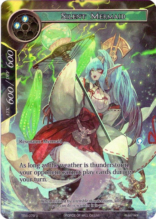 Image for Silent Mermaid (Full Art) (The Time Spinning Witch) (TSW-079) - Force of Will