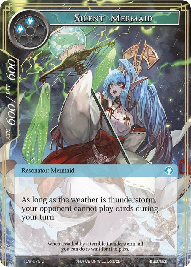 Image for Silent Mermaid (The Time Spinning Witch) (TSW-079) - Force of Will