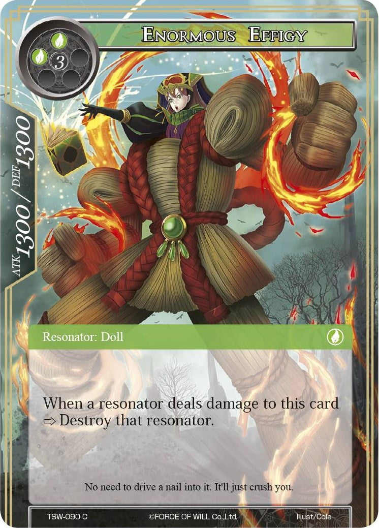 Image for Enormous Effigy (The Time Spinning Witch) (TSW-090) - Force of Will