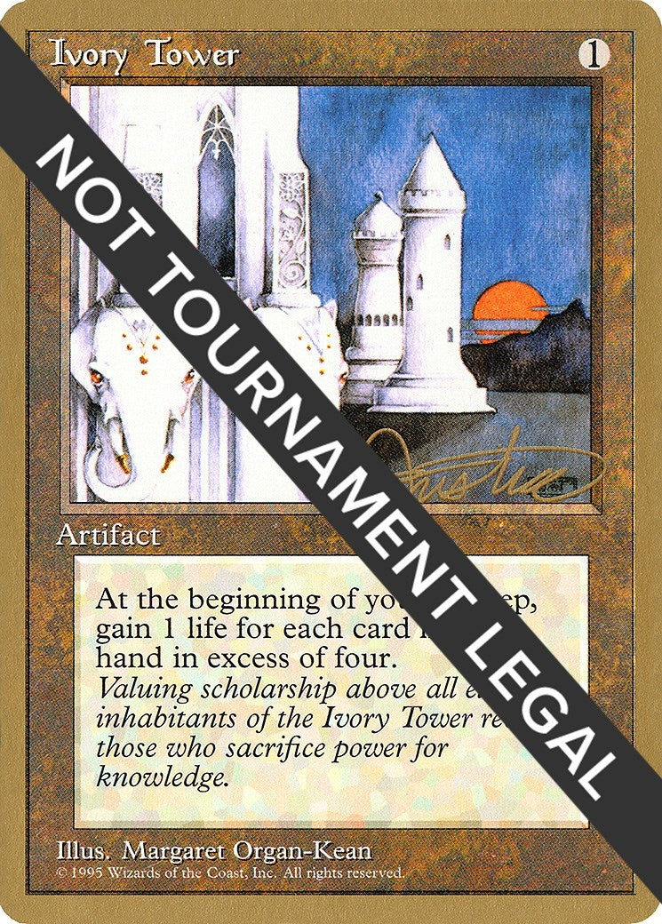 Image for Ivory Tower - 1996 Mark Justice (4ED) (World Championship Decks) - Magic: The Gathering