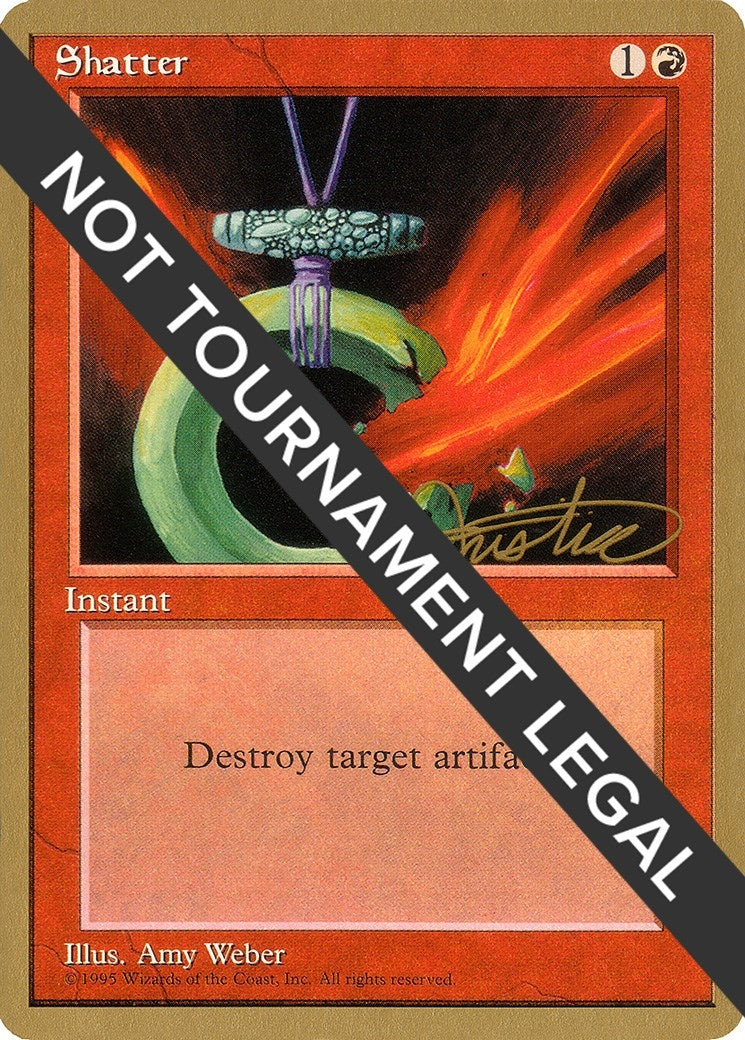 Image for Shatter - 1996 Mark Justice (4ED) (World Championship Decks) - Magic: The Gathering