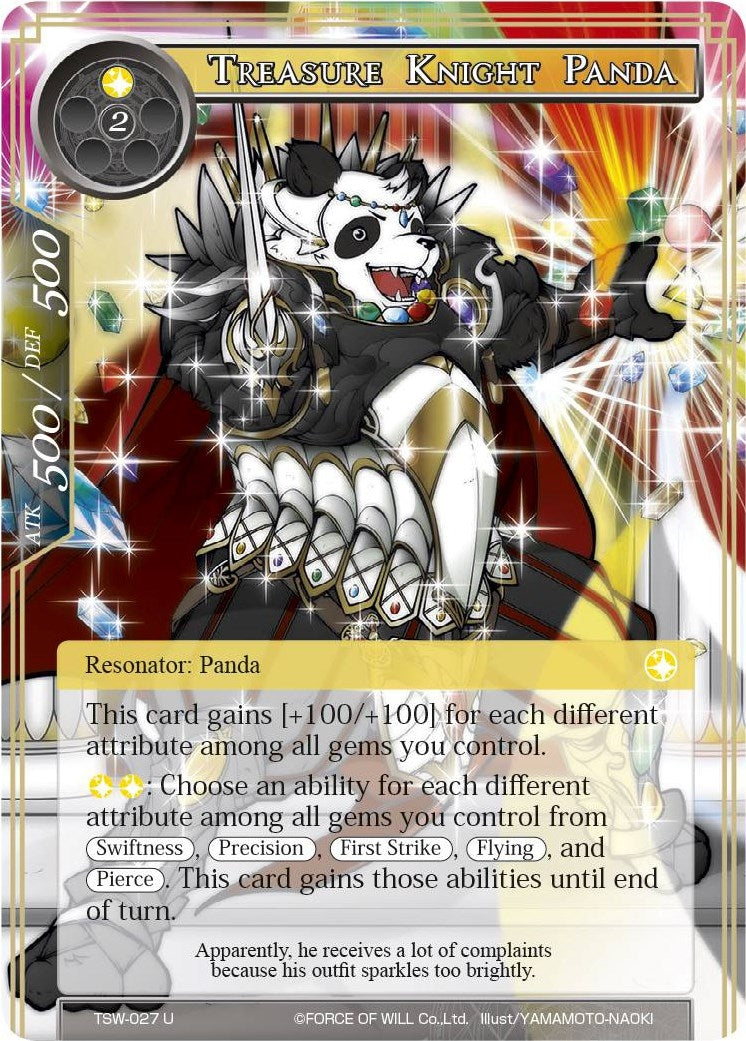 Image for Treasure Knight Panda (The Time Spinning Witch) (TSW-027) - Force of Will