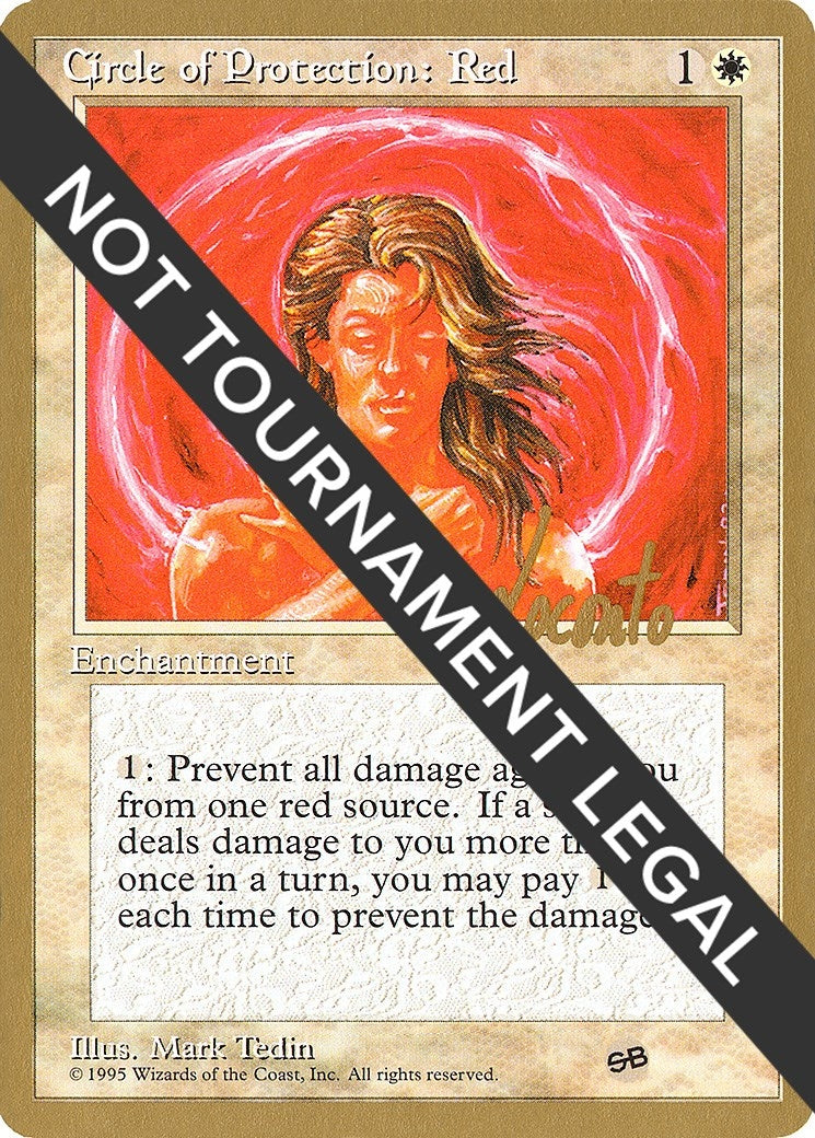 Image for Circle of Protection: Red - 1996 Michael Loconto (4ED) (SB) (World Championship Decks) - Magic: The Gathering