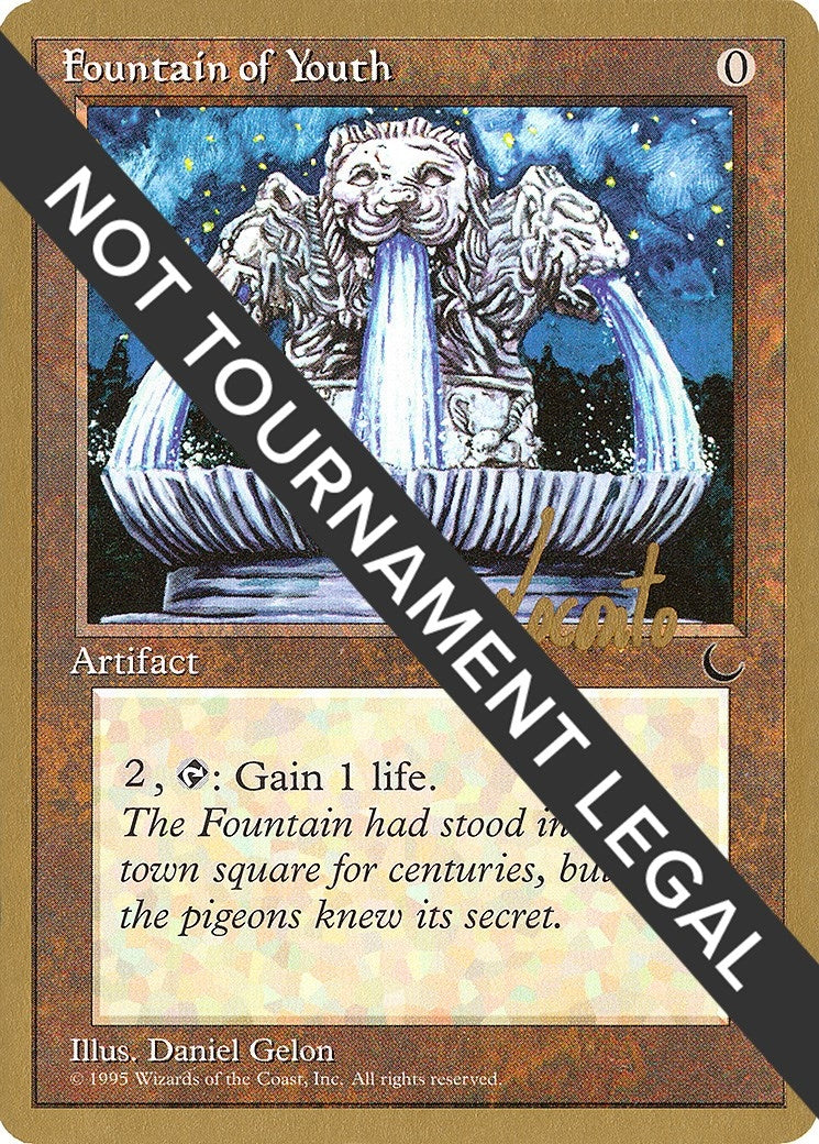 Image for Fountain of Youth - 1996 Michael Loconto (DRK) (World Championship Decks) - Magic: The Gathering