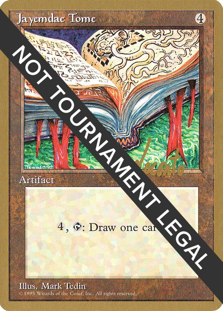 Image for Jayemdae Tome - 1996 Michael Loconto (4ED) (World Championship Decks) - Magic: The Gathering
