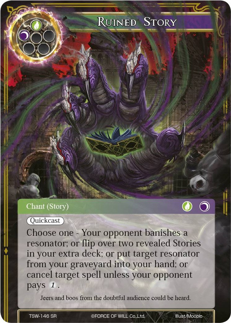 Image for Ruined Story (The Time Spinning Witch) (TSW-146) - Force of Will