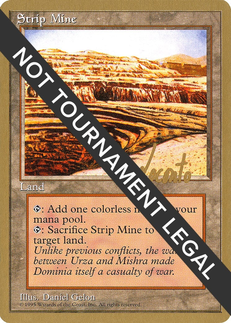 Image for Strip Mine - 1996 Michael Loconto (4ED) (World Championship Decks) - Magic: The Gathering