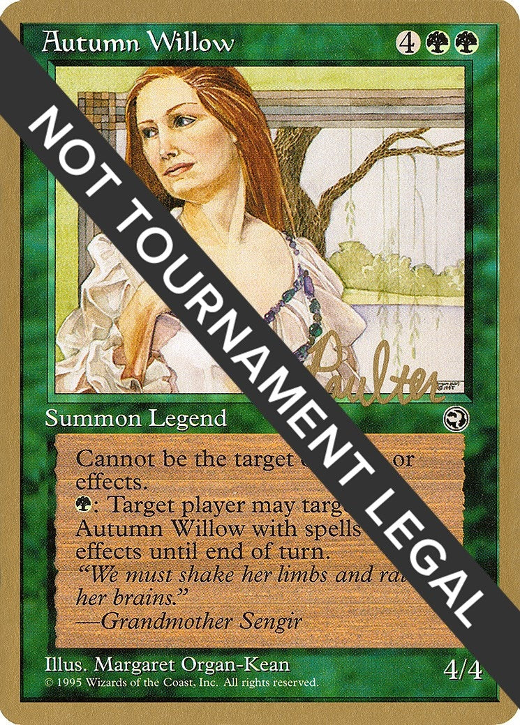 Image for Autumn Willow - 1996 Preston Poulter (HML) (World Championship Decks) - Magic: The Gathering