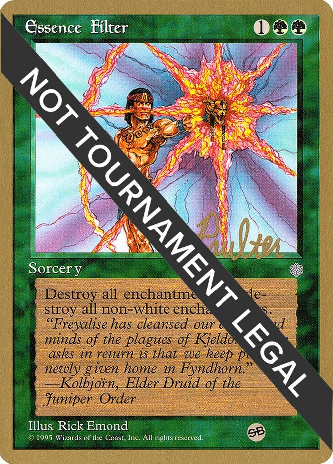 Image for Essence Filter - 1996 Preston Poulter (ICE) (SB) (World Championship Decks) - Magic: The Gathering