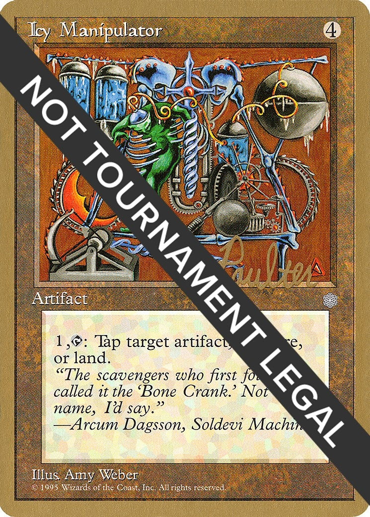 Image for Icy Manipulator - 1996 Preston Poulter (ICE) (World Championship Decks) - Magic: The Gathering