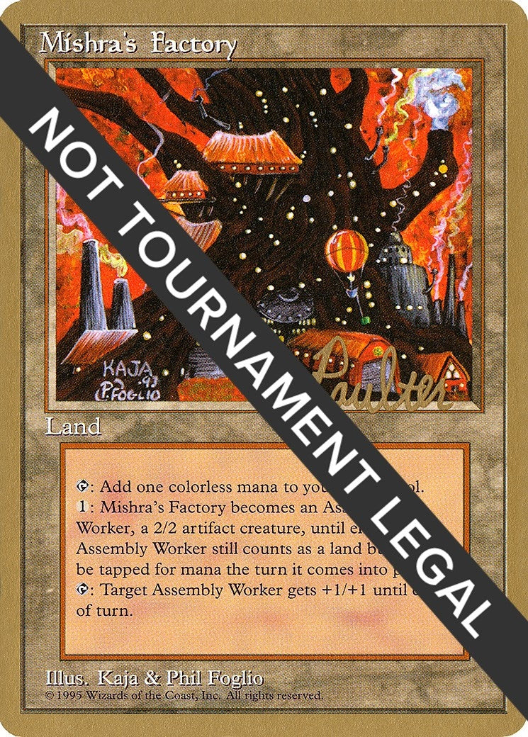 Image for Mishra's Factory - 1996 Preston Poulter (4ED) (World Championship Decks) - Magic: The Gathering