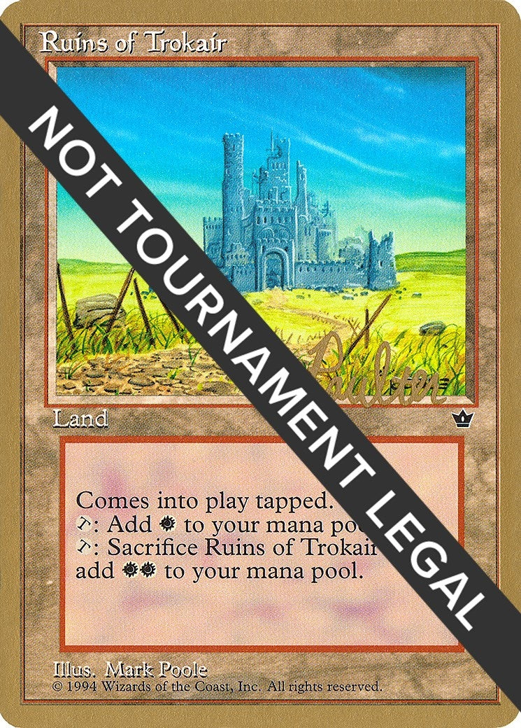 Image for Ruins of Trokair - 1996 Preston Poulter (FEM) (World Championship Decks) - Magic: The Gathering