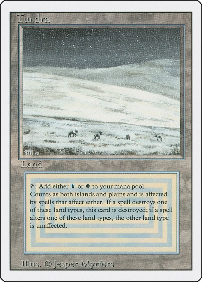 Image for Tundra (Revised Edition) - Magic: The Gathering
