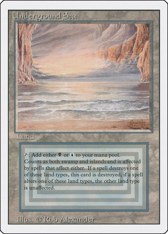 Image for Underground Sea (Revised Edition) - Magic: The Gathering