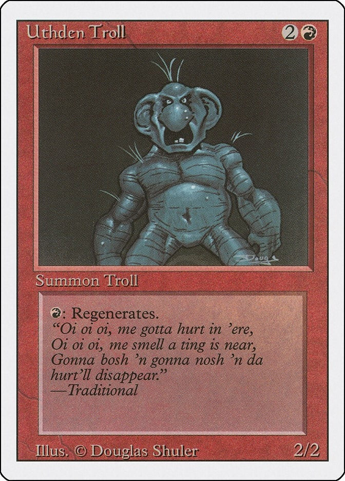 Image for Uthden Troll (Revised Edition) - Magic: The Gathering